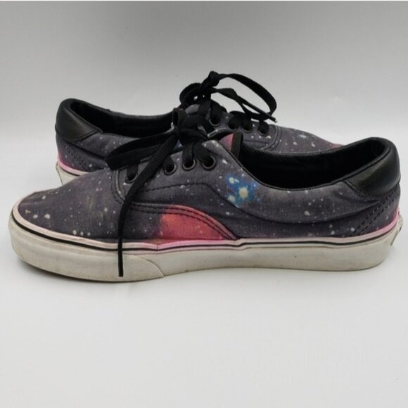 Vans Low Cut Lace Up Sneaker Galaxy Pattern Women's Size 8.5 Men's 7 - Picture 9 of 16